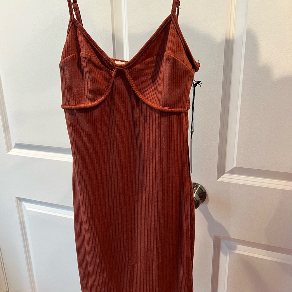 Astr Ribbed Dress